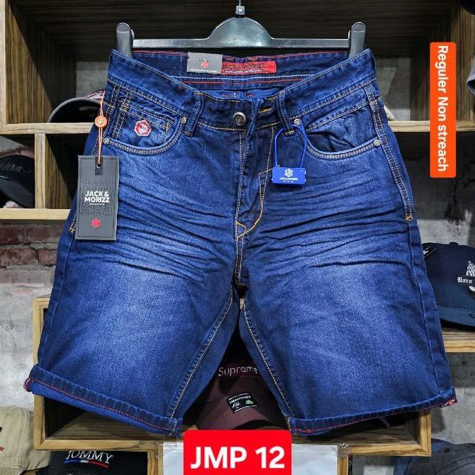 KEKINIAN Celana pendek jack Marco Morizz  keren Jeans Pria Nyaman KEKINIAN