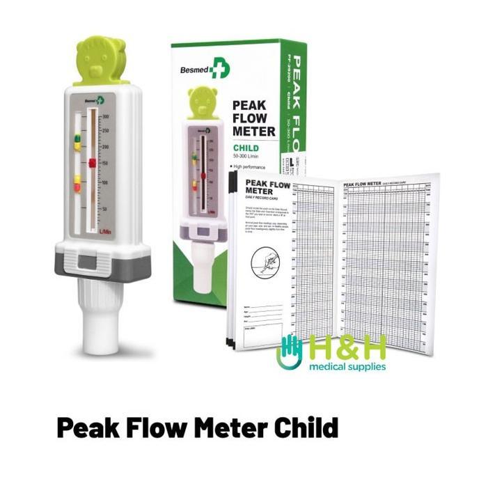 Peak Flow Meter Child / Peak Flow Meter Adult / Respiratory Alat Medis / Peak Flow Anak dan Dewasa