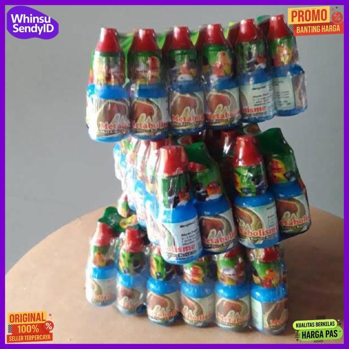 New Metabolis Metabolisme Burung (1 Pack)Pleci Murai Batu Kenari Dr Edi