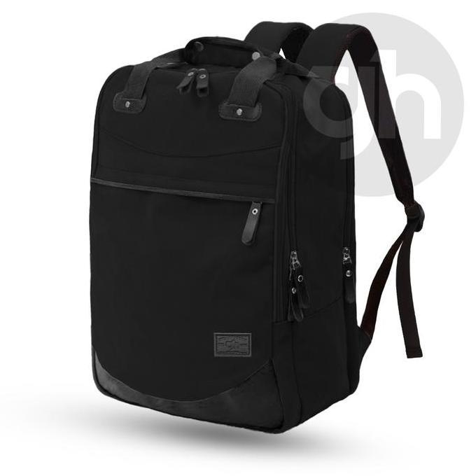 GH-Bag Tas Ransel Pria Wanita DALTON Canvas Backpack Sekolah