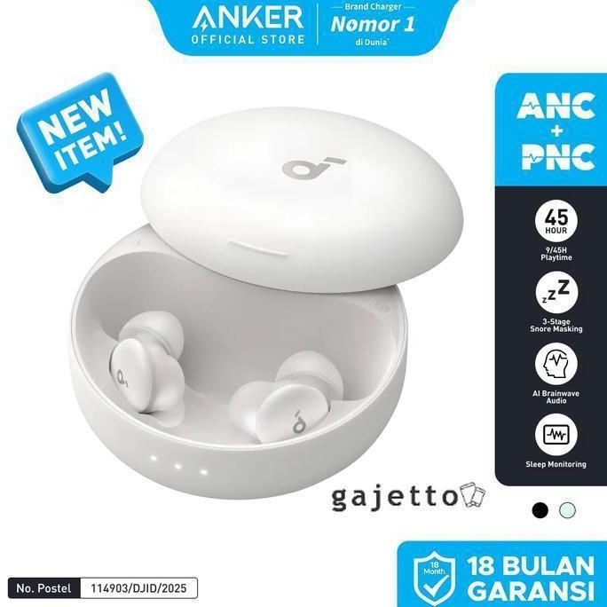 Anker Soundcore Sleep A30 Sleep Earbuds Smart Active Noise Cancelling Sleep Headphones Tws ANKER SOU