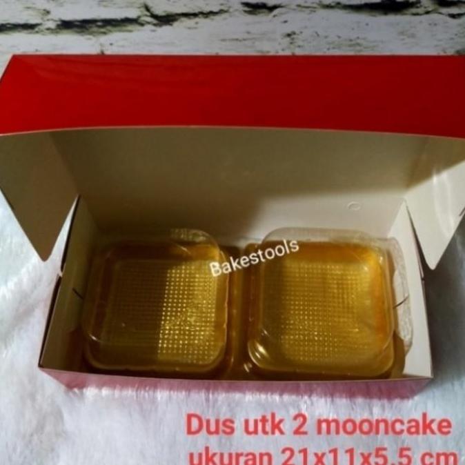 Dus Mooncake/Box Mooncake/Kotak Mooncake Untuk 2 Mooncake