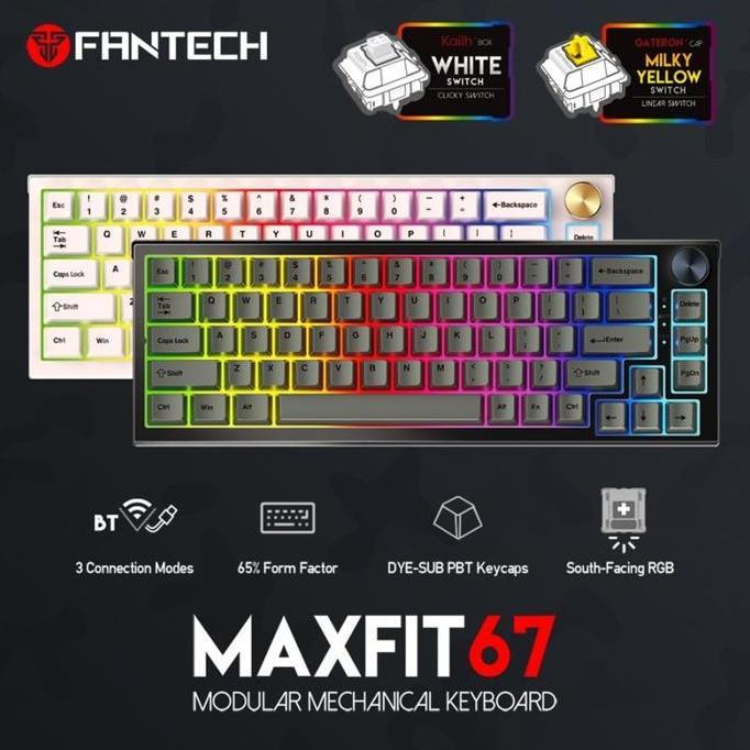 Fantech Maxfit 67 MK858 Modular Mechanical Gaming Keyboard Maxfit67