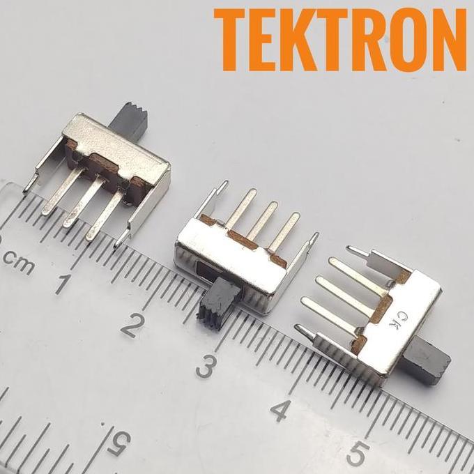Promo Slide Switch Geser 3Pin Spdt 2 Posisi Straight 3P 3 Pin 14Mm Saklar
