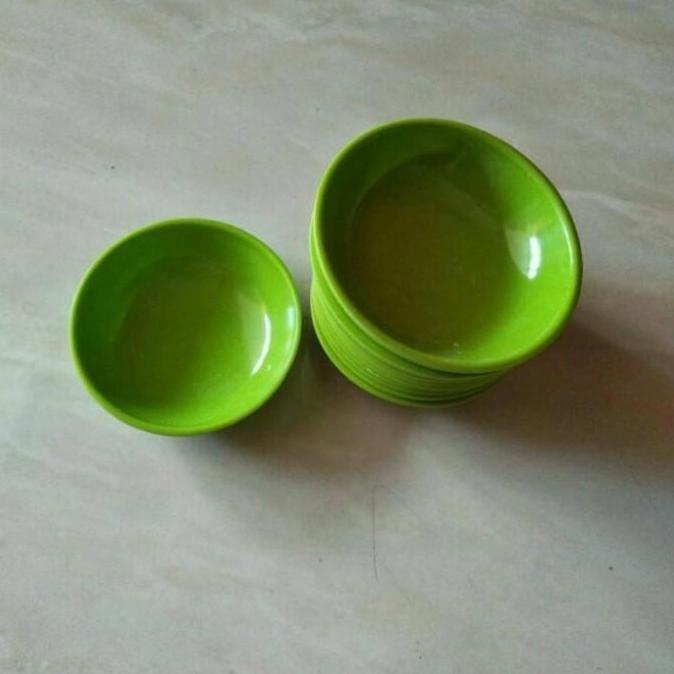 Piring Sambal Melamin / Tempat Sambal Melamin - Hitam