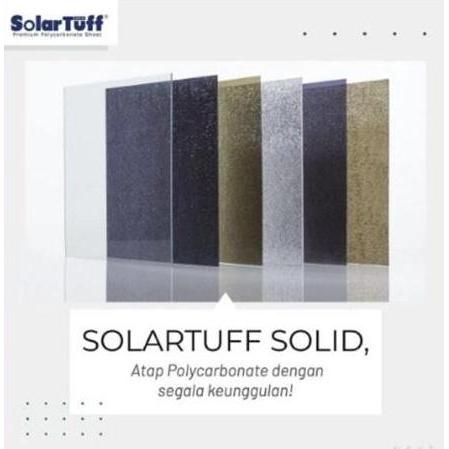 SOLARFLAT 3mm TEKSTUR EMBOSSED FIBER POLYCARBONATE PER METER YAN