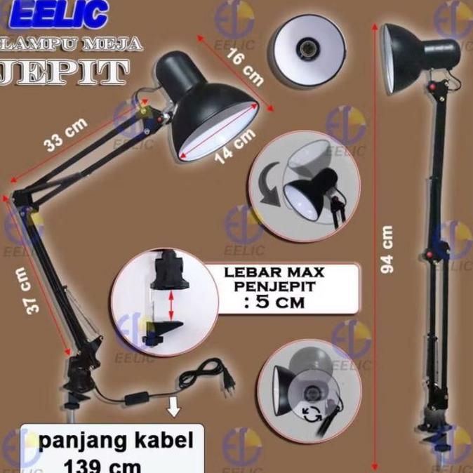 lampu belajar meja arsitek lampu jepit meja lampu serbaguna arsitektur lamp