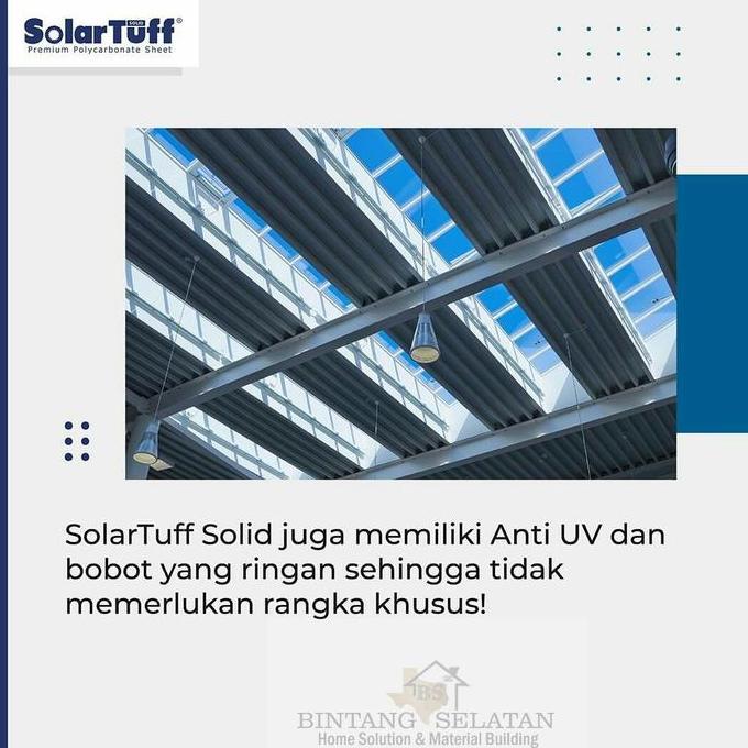 SOLARFLAT ATAP POLYCARBONATE / SOLARSTUFF SOLID YAN