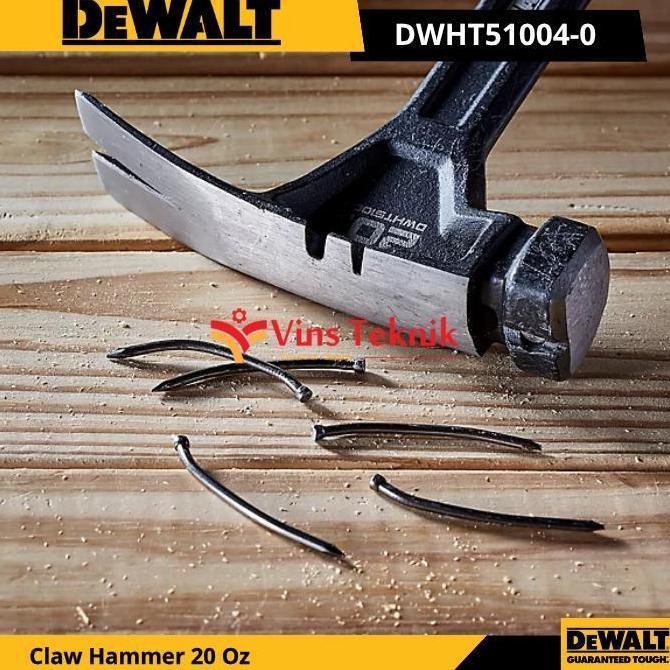 DEWALT DWHT51004-0 Palu Kambing Claw Hammer 20 Oz