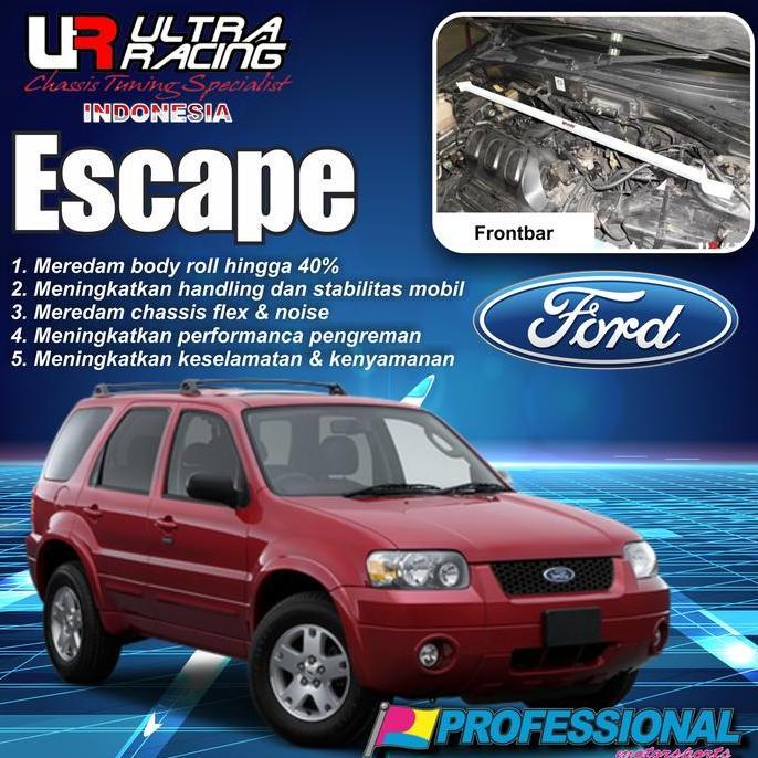 Aksesoris / Strutbar / Stabiliser Ultra Racing Ford Escape 3.0L Kualitas Terbaik Harga Termurah