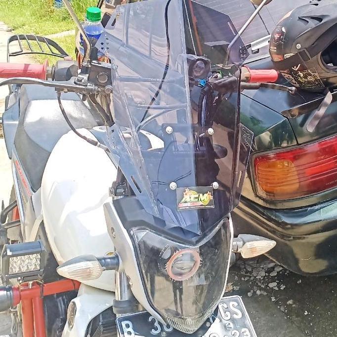 Paket Breket+Visor 50Cm V.3 Yamaha Byson Visor Byson Yamaha Byson Byson Modifikasi Byson Touring Rea