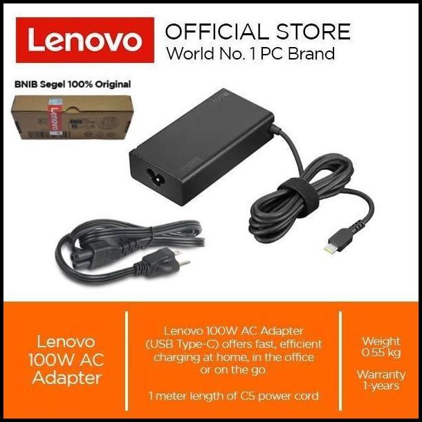 Lenovo 100W AC Adapter USB Type C