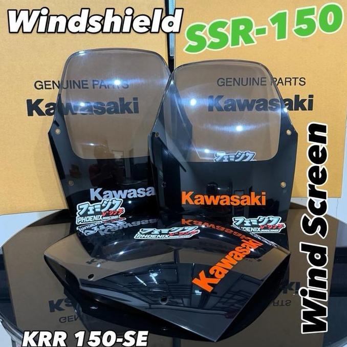 Wind Shield Ssr Wind Screen Ninja Ssr Windshield Kawasaki Ninja-150 Ssr / Krr-150Se Original Kawasak