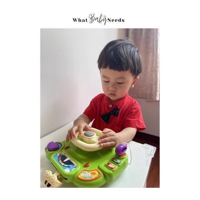 Ken Multifunction Steering Wheel / Mainan Setir Mobil Anak / Mainan Setir Stroller Garansi