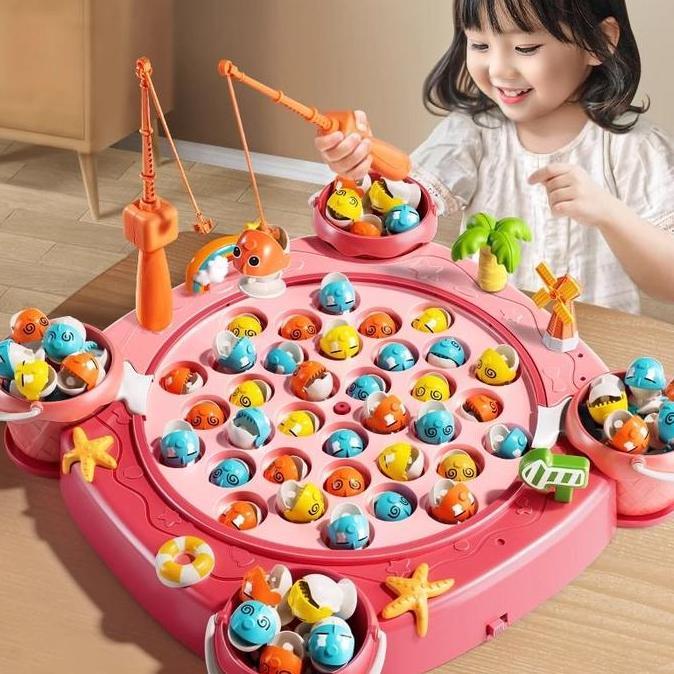 Mainan Pancingan Ikan Set Lengkap Mainan Anak Maina Pancing Ikan Mainan Anak Perempuan Garansi
