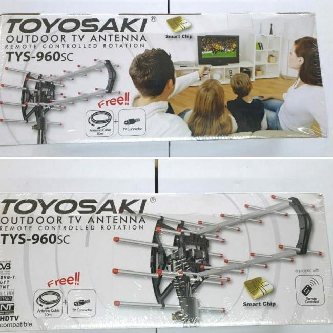 Antena Tv Tys 960C Dital Outdoor Antena Toyosaki Remote Control