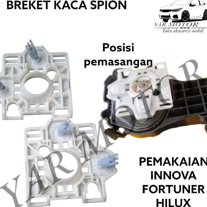 Promo Breket Spion Dudukan Kaca Spion Innova Fortuner Hilux 204-2012 Original Produk