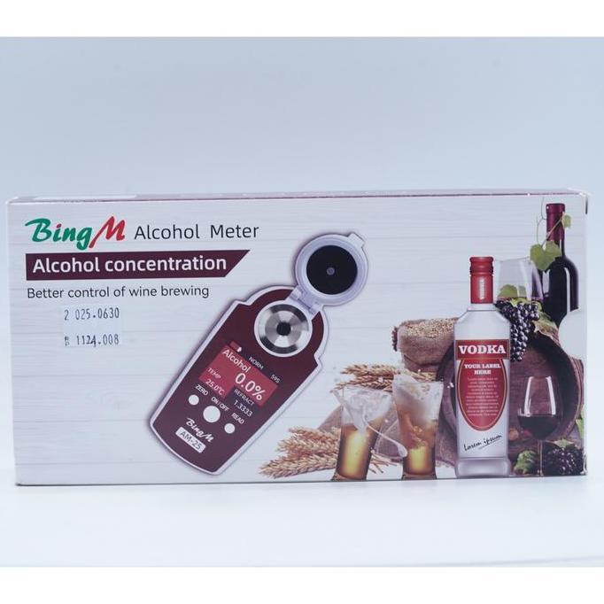 Murah Aw-25 Alcohol Alkohol Anggur Test Wine Meter Tester Meter Alcoholmeter Concentration Instrumen