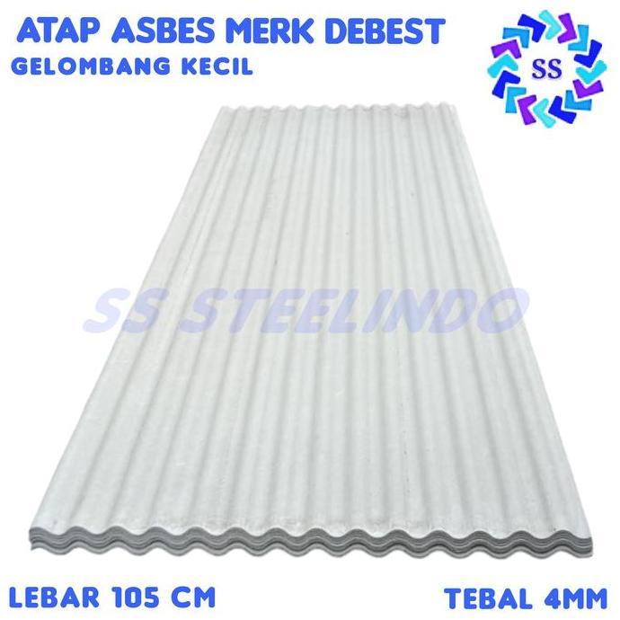 Avastashop - ATAP GENTENG ASBES 1,5M 1,8M, 2,1M 2,4M 3M
