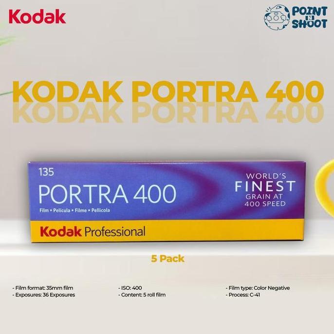 CUCI GUDANG Kodak PORTRA 400 - 135 / 36 - Roll Film