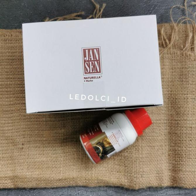 JANSEN VANILLA EXTRACT EKSTRAK VANILLA JANSEN 100 GRAM