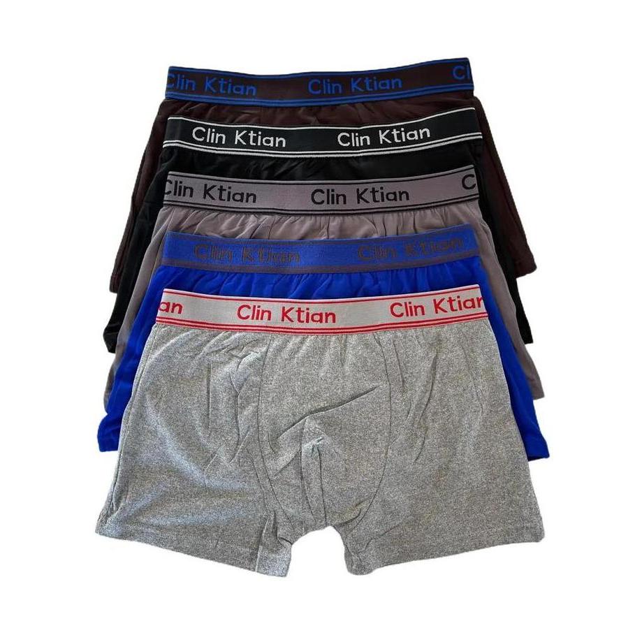 Gentle- Clin Ktian Celana Dalam Pria Cd Premium Full Katun Adem Lembut Nyaman Size M L Xl Xxl Boxer 