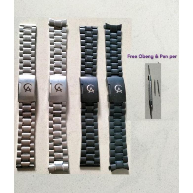 PROMO Tali Jam Rantai Alexander Christie  Logo AC Rantai Berkualitas