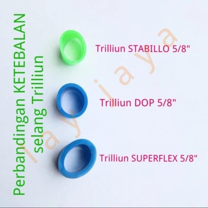 Selang Air 1" Trilliun DOP / selang air plastik Per Rol 50 Meter