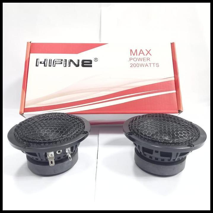 TERLARIS TWEETER HIFINE MAX POWER 200W / TWEETER MOBIL HIFINE