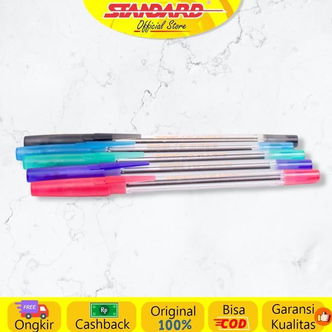 Bisa- Standard - Pulpen Tecnogrip 0.4 ( Alat Tulis / Pen / Ballpoint / Pena )