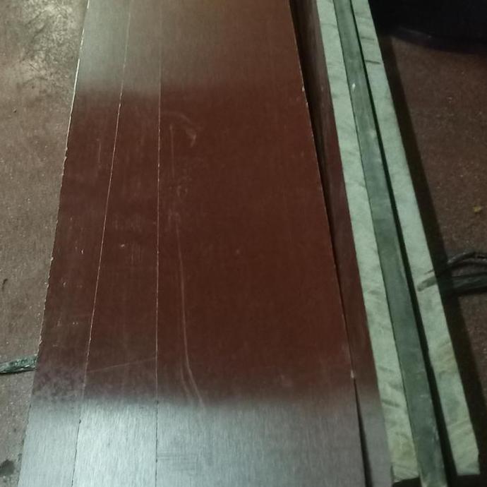 ebonite sheet 8mm 194mm x 55mm
