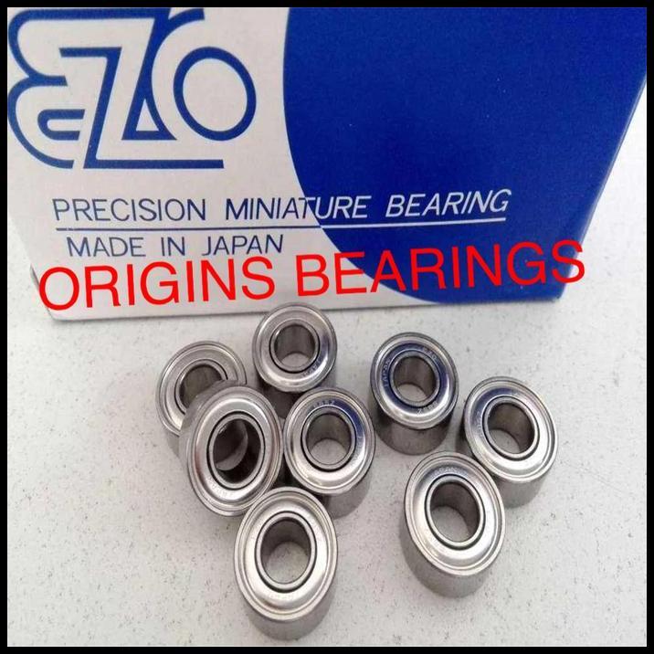 TERBARU BEARING MR 128 ZZ EZO JAPAN MICRO BEARING 8 MM X 12 MM X 3.5 MM 