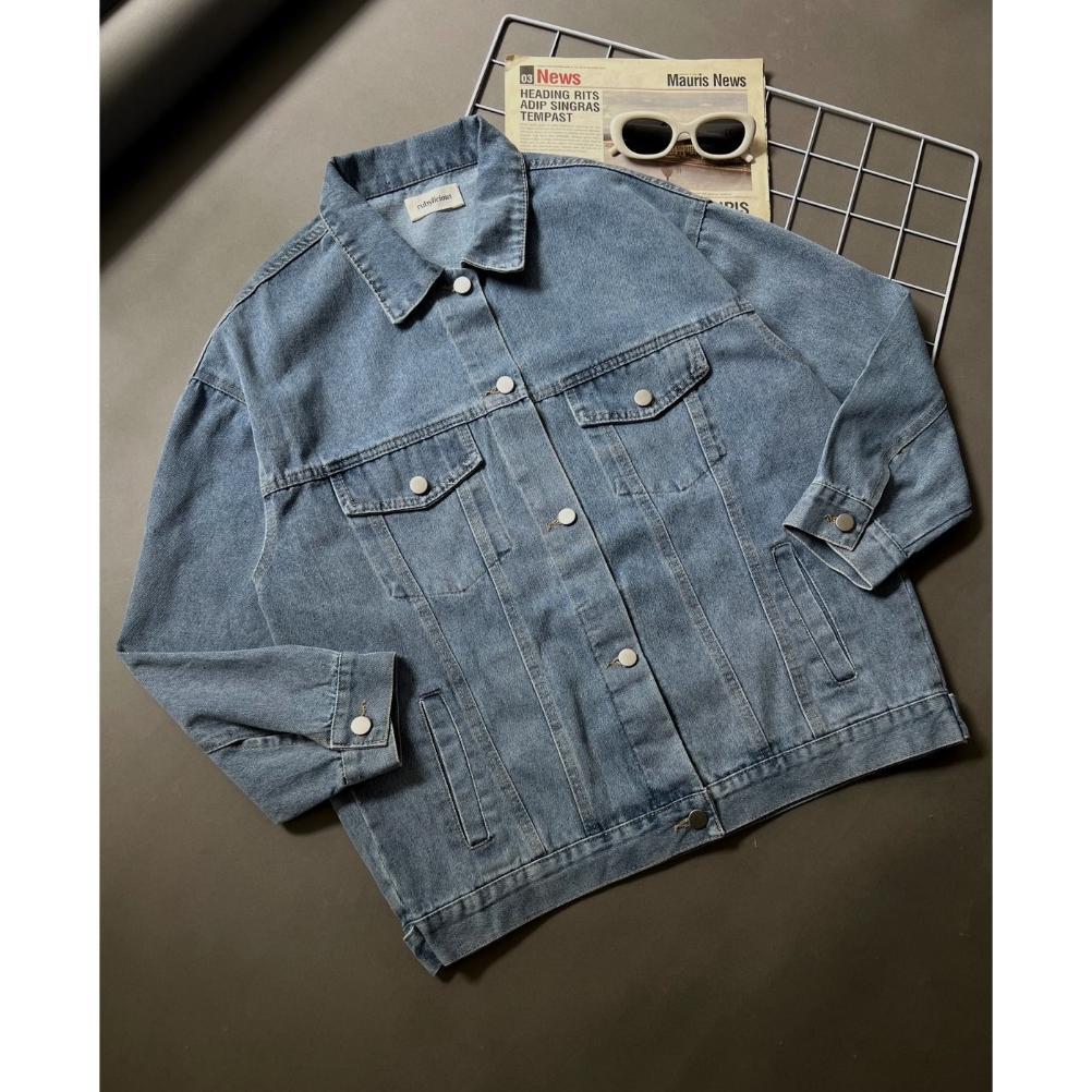 NEW Myrubylicious MAVEN DENIM JACKET KODE 210J | JACKET DENIM POLOS | JACKET DENIM WANITA