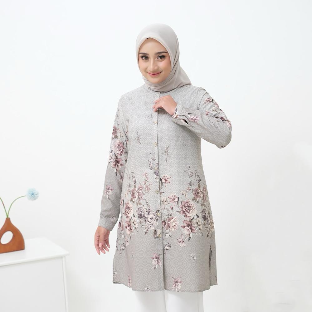 TERBARU ALUMA TUNIK MOTIF TWILLIGHT TUNIK BASIC TUNIK SIMPLE