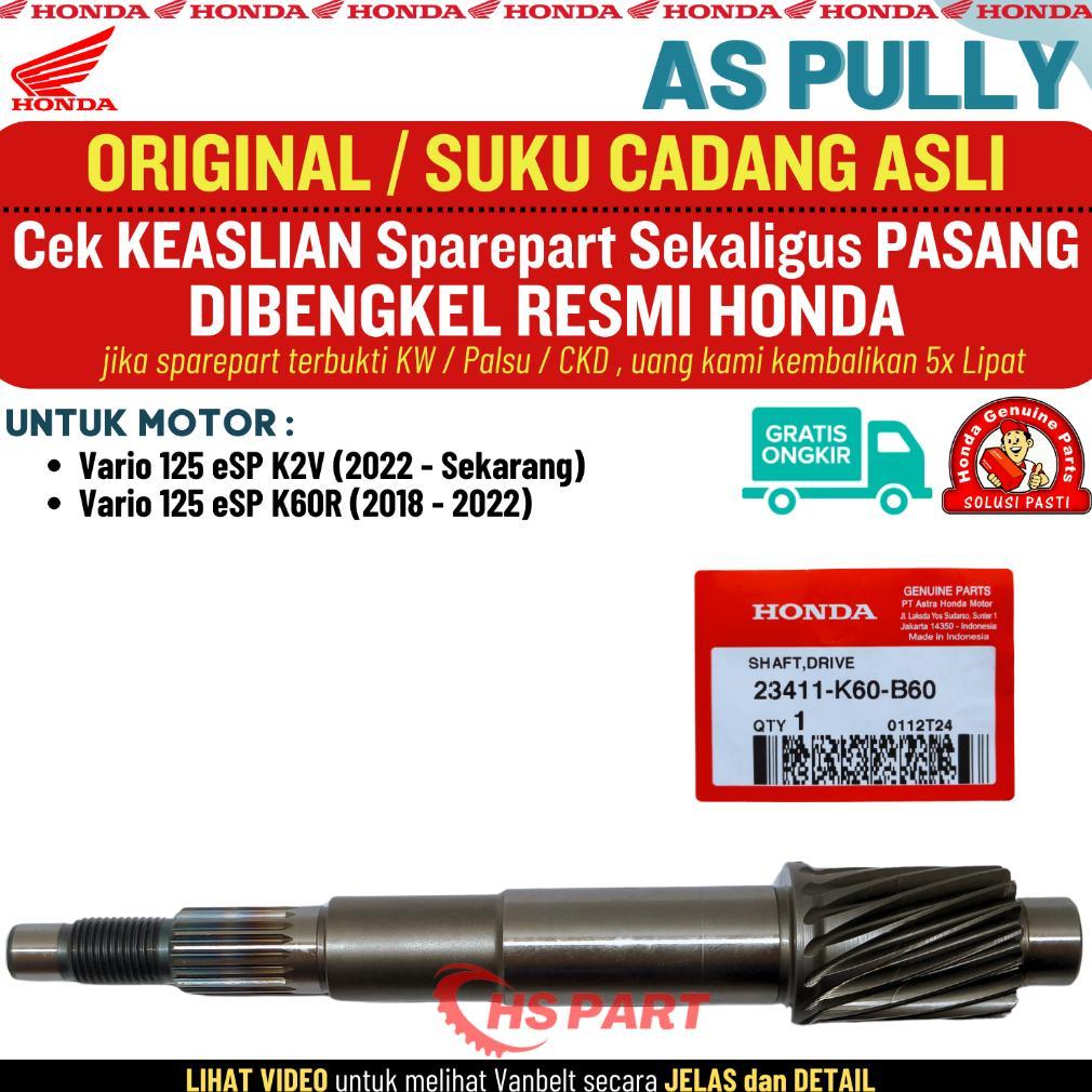AS Pully Pulley Vario 125 150 Led New Original AHM Honda 100%