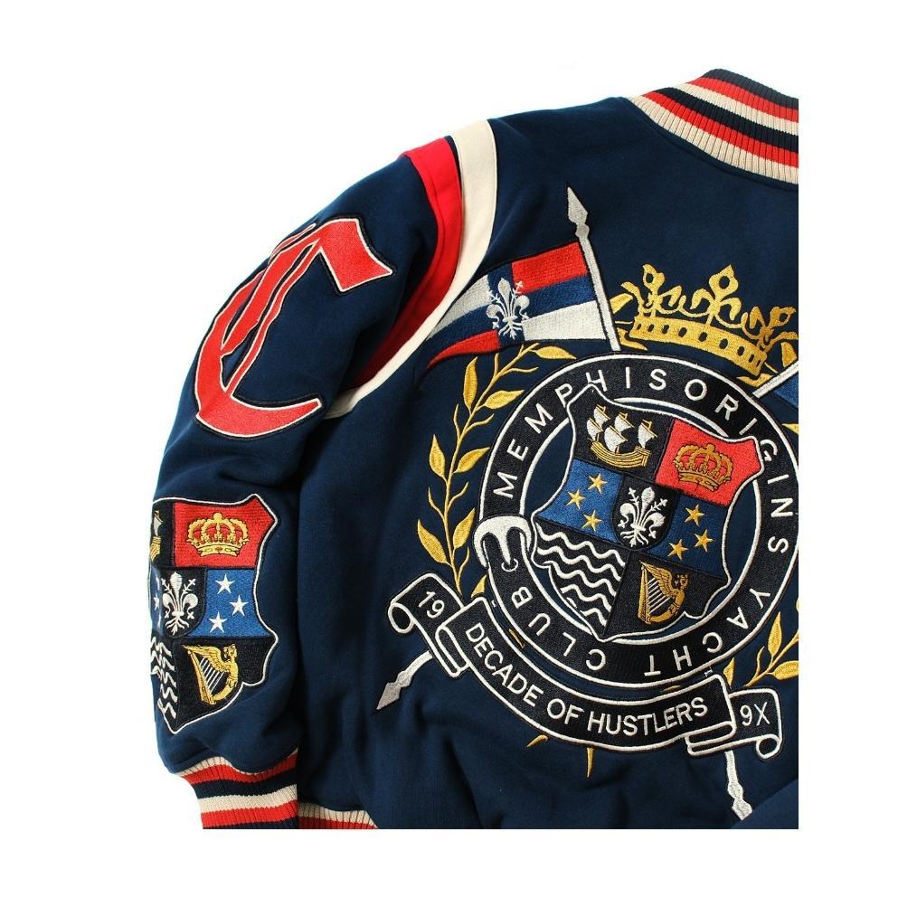 HOT DEALS Varsity Jacket Regatta Limited Edition - Navy Blue, S-XXXL