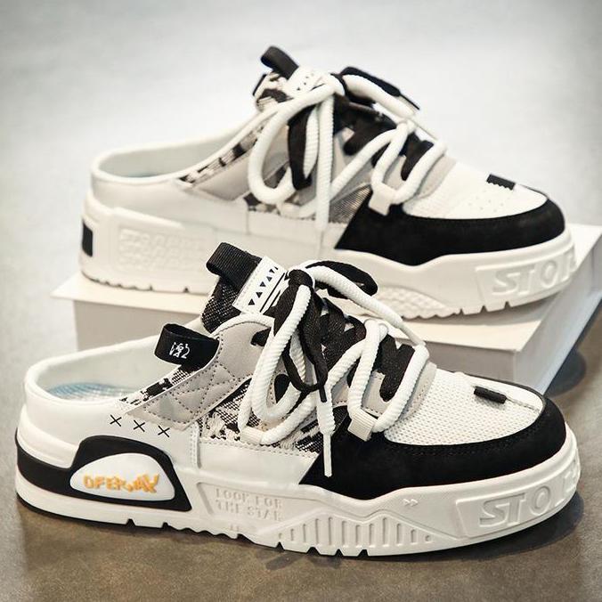 PALING LARIS Xingfu SP51 Sepatu Slip On Pria Sepatu Sandal Anti Slip Laki Casual Gaya Korea Model Te