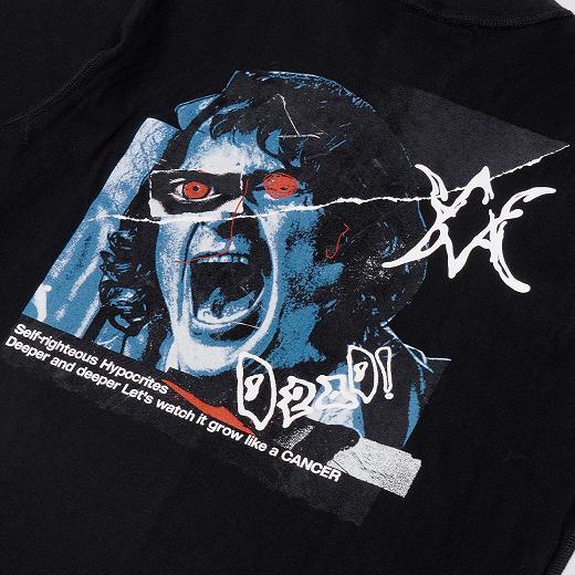 BEST SALE READY STOCK - GVFI X 510 Dead Clown Oversized T-Shirt Black