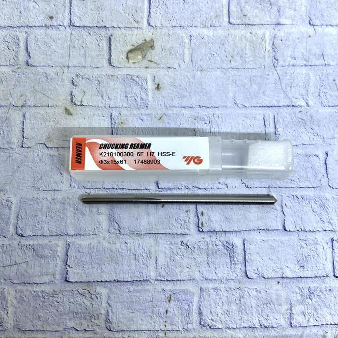 Murah Chucking Reamer 3 Mm Merk Yg Baru.. Reamer Mesin 3Mm Lurus