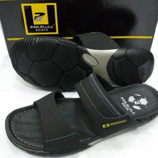 Pakalolo Sandal Pria Kulit Casual Nyaman Trendy | Sandal Pria Pakalolo Selop Sandal pria