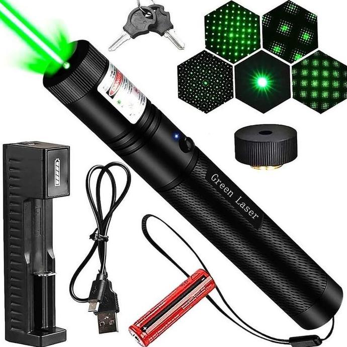Urfallah_shop - Laser Pointer Hijau Set / Green Laser Pointer 33 / Laser Hijau Pointer / Laser Point