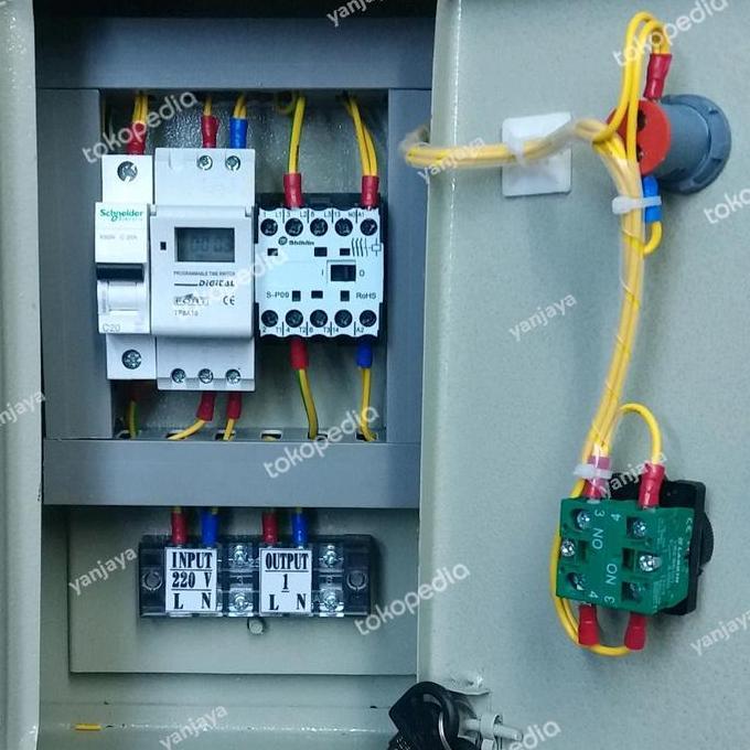 Promo panel timer digital weekly auto dan manual/timer lampu/timer digital Diskon