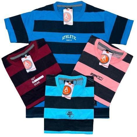 PAKET KAOS 6 PCS KAOS ANAK 3-8 TAHUN SERI WARNA Katun distro motif semi  nyaman  oblong  keren  baju