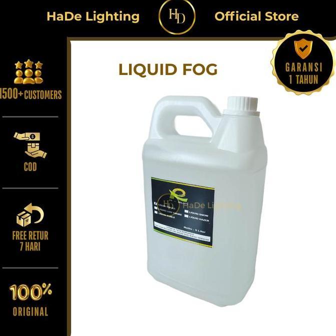 Cairan Mesin Asap Panggung Fog Liquid - Cairan Fogging Asap Panggung