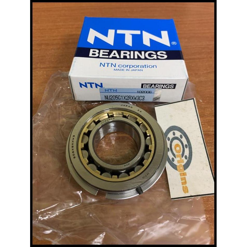 TERBARU BEARING SPEED BOAT NU205G1X2RXW3C3 NTN ORIGINAL JAPAN NU 205 