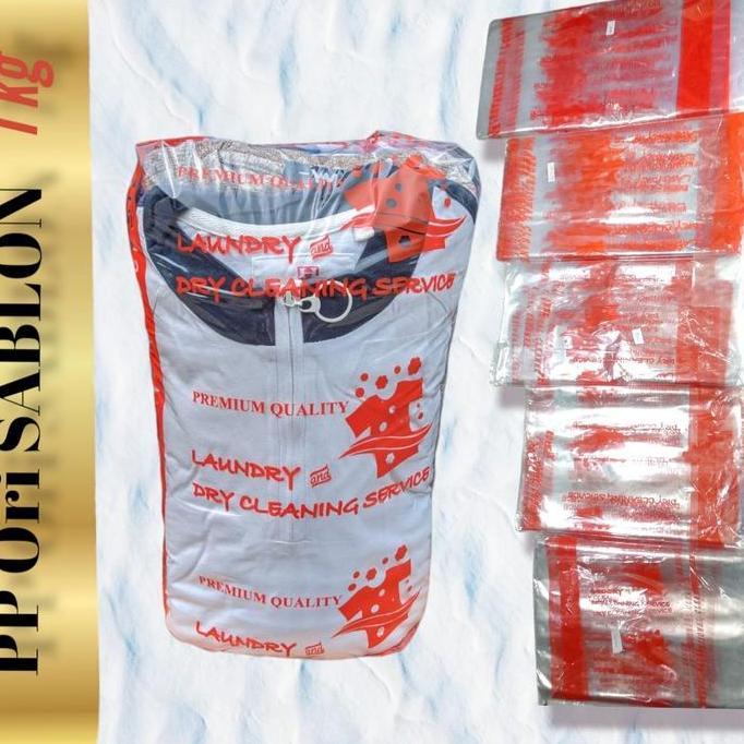 Konichiwa- Pp Ori Sablon Plastik Laundry Kiloan