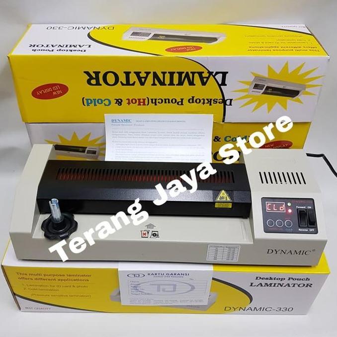 Tektok- Mesin Laminating Dynamic 330 Mesin Laminating Dynamic 330Led Mesin Laminating A3 Dynamic 330