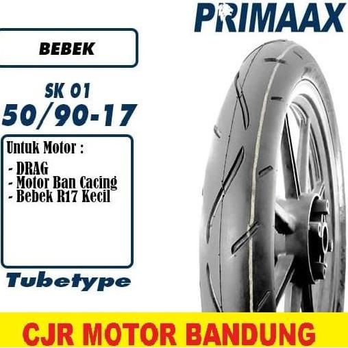 PERMAISANJA76 - BAN PRIMAAX SK01 50/90 60/80 70/80 RING 17 BAN DONAT BAN CACING MOTOR DRAG, BEBEK R1