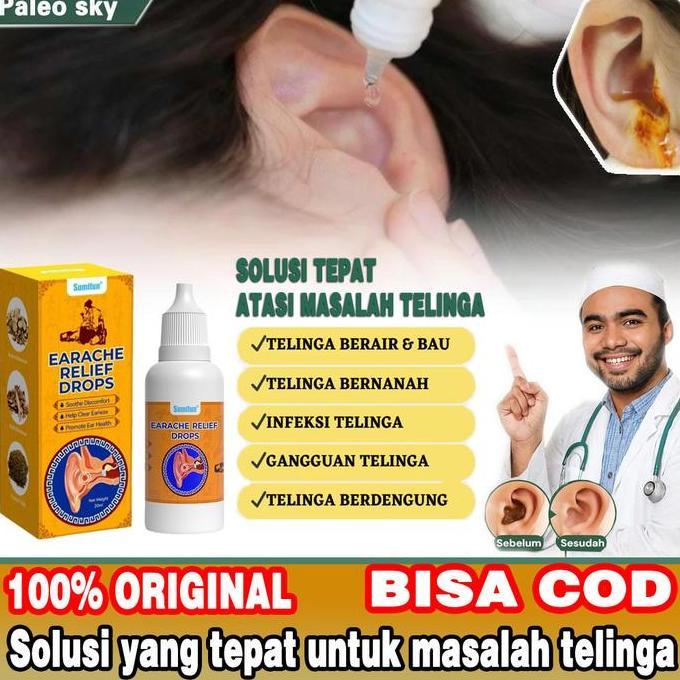 limenshayara - obat tetes telinga radang telinga infeksi telinga pendengaran meredam obat telinga be