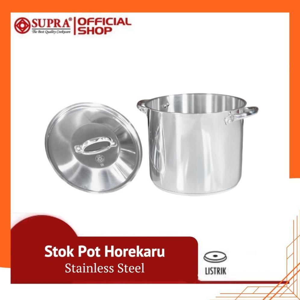 Supra Panci Horekaru Full Stainless Double Bottom Impact